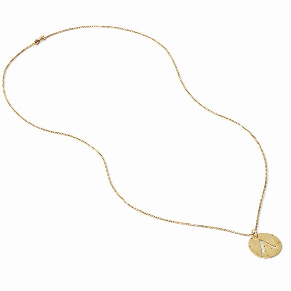 Julie Vos® Monogram Pendant - Letter "H" - Picture 2 of 7